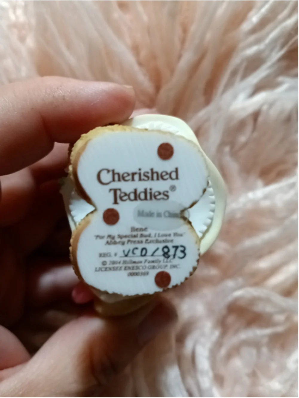 Enesco Cherished Teddies 2004 0000369 Ilene 